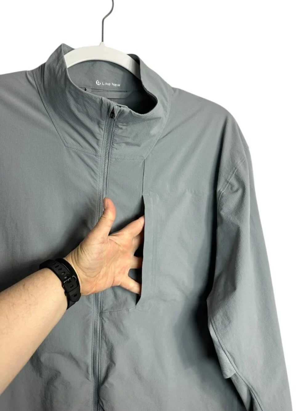 Lululemon Expeditionist Ripstop Jacket Men’s XL Rhino Gray - Picture 8 of 16